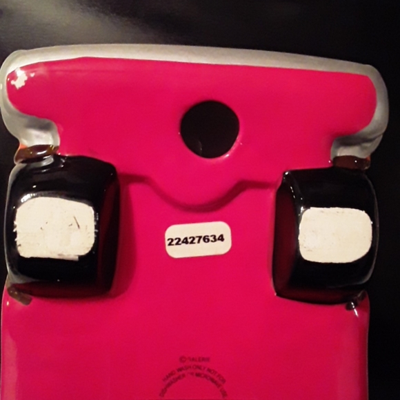 M&M's M&M Hot Rod Car Candy Dish Red Auto Yellow G - Picture 12 of 14